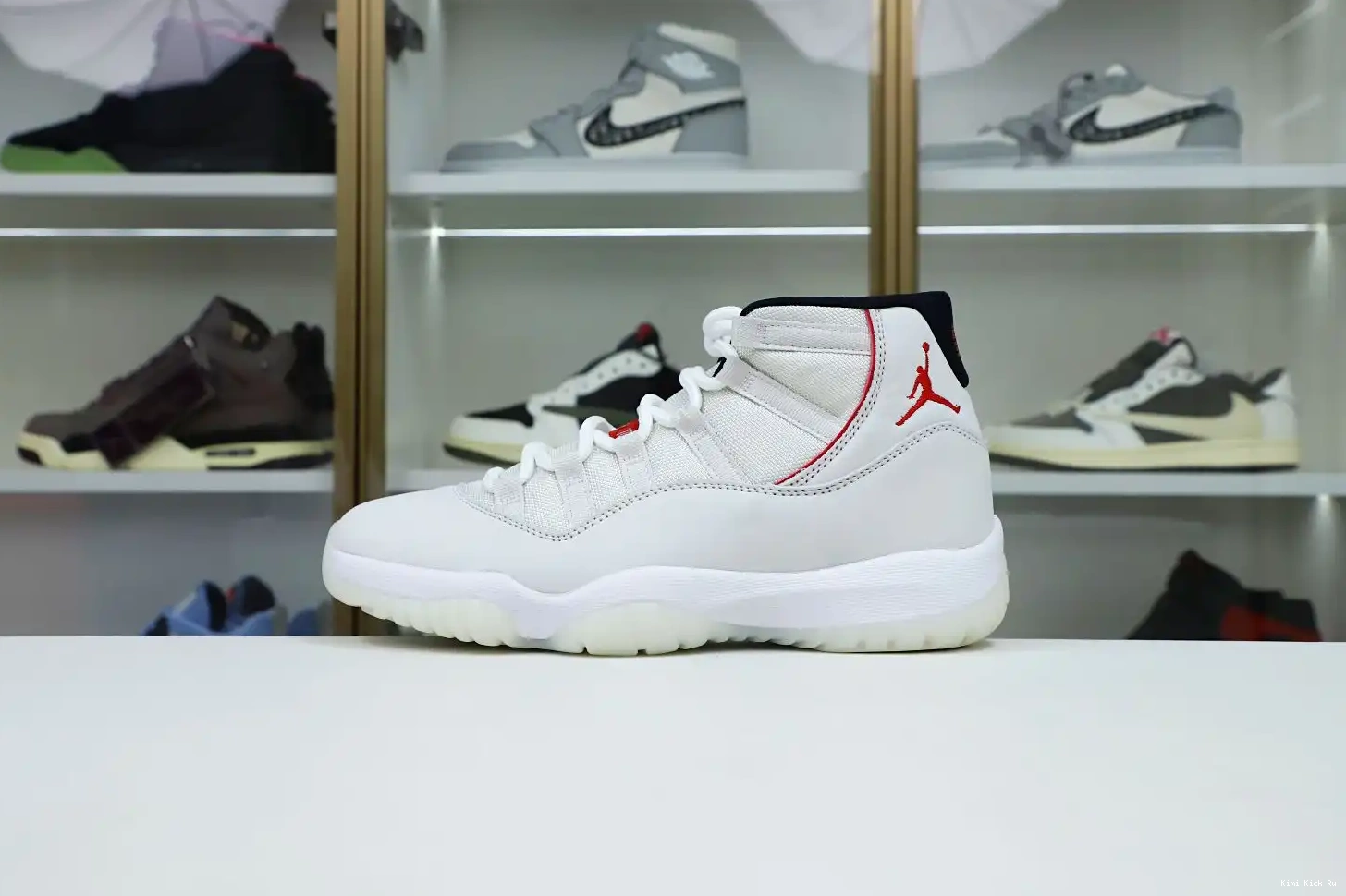 PLATINUM AIR JORDAN RETRO 11 Kimikick TINT XI 0810